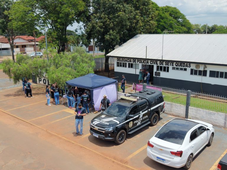 Polícia Civil apoia campanha de combate à violência contra a mulher em Sete Quedas