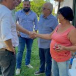 Senador Nelsinho Trad visita Iguatemi e acompanha obras realizadas com recursos de suas emendas