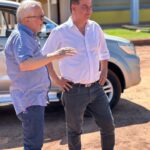Senador Nelsinho Trad visita Iguatemi e acompanha obras realizadas com recursos de suas emendas