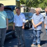 Senador Nelsinho Trad visita Iguatemi e acompanha obras realizadas com recursos de suas emendas