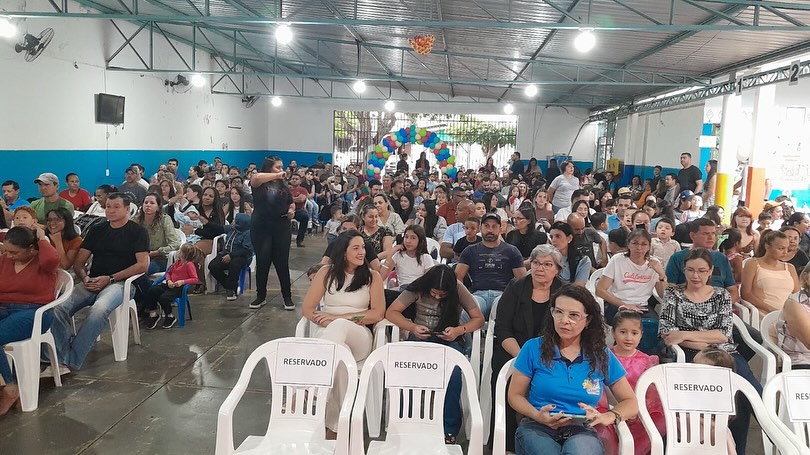 Presidente da Câmara de Amambai participa da Festa da Família na Escola Dr. Rachid Saldanha Derzi