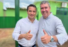 Com o Governador Riedel, Prefeitos e Deputados, Rodrigo Sacuno acompanha lançamento da Obra da MS 289 em Juti