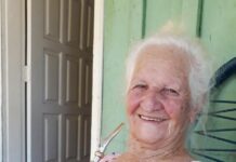 Nota de falecimento de Sylvarina Aleixo Gamarra