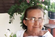 Nota de falecimento de Maria Conceição Rodrigues Lhopes