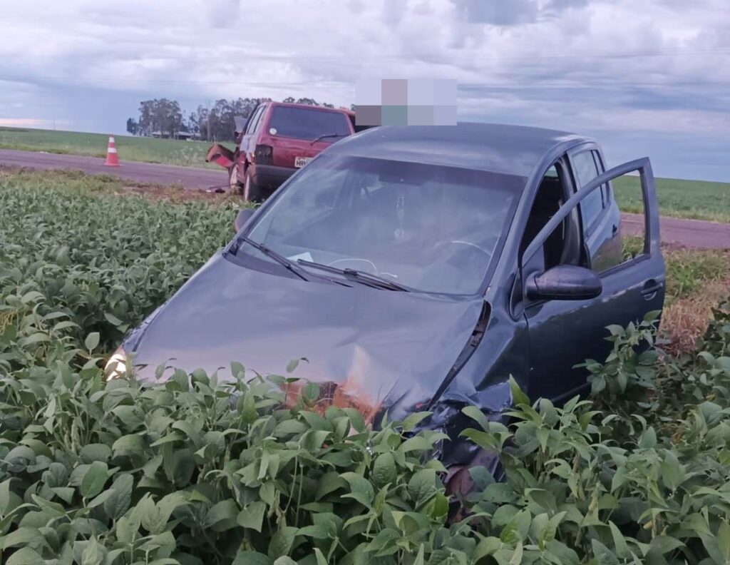 Bombeiros socorrem vitima de acidente em Amambai