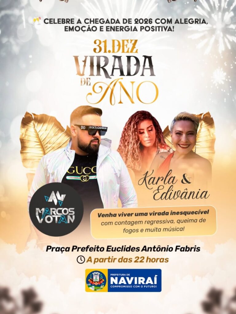 Prefeituras do Cone Sul promovem eventos para despedida de 2025 e celebrar a chegada de 2026