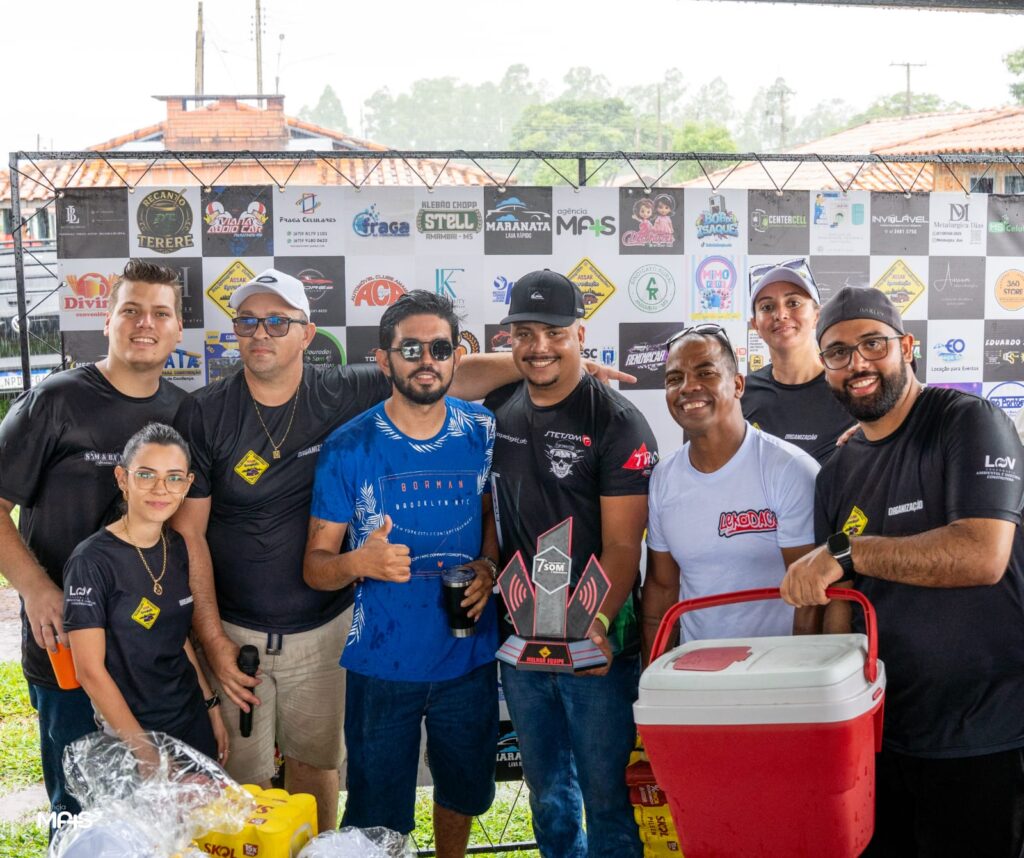 7º Encontro de Som Automotivo e Rebaixados foi sucesso total em Amambai