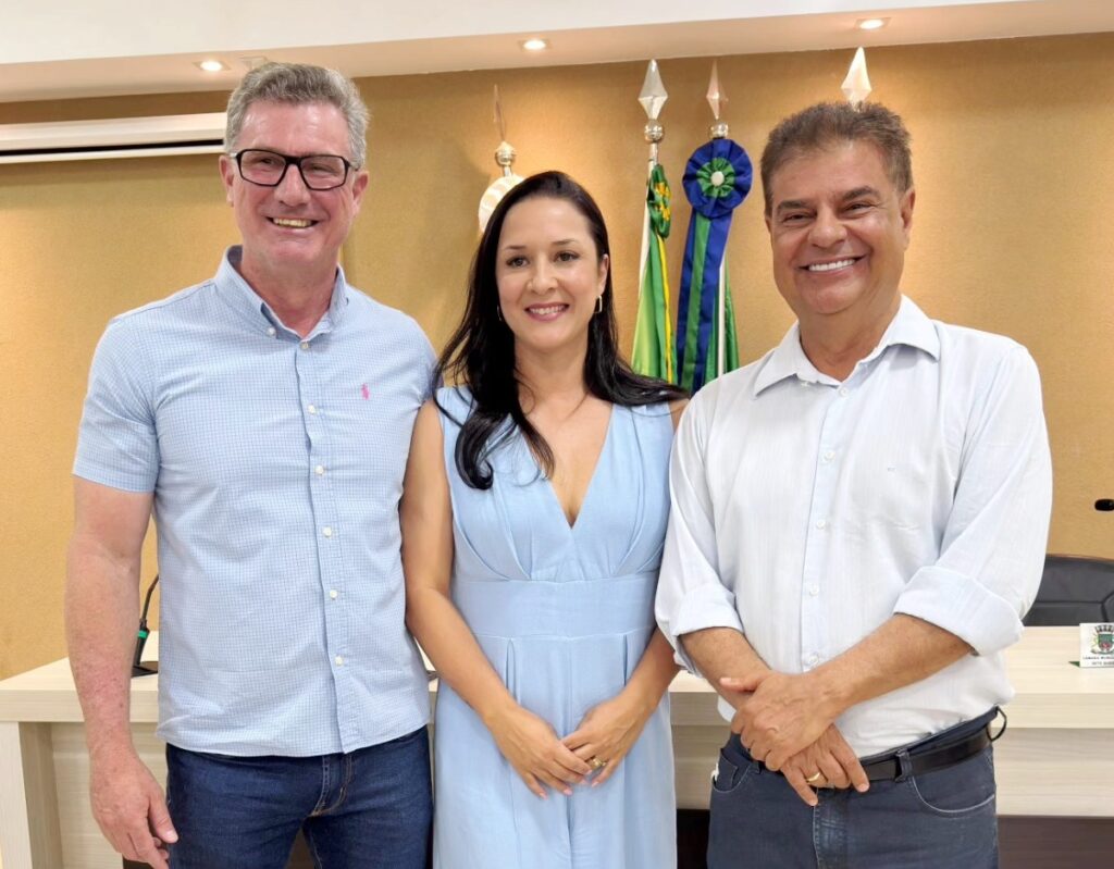 Prefeito Dr. Erlon e equipe recepcionam senador Nelsinho Trad em Sete Quedas