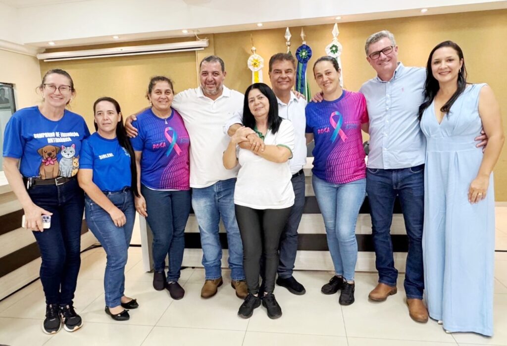 Prefeito Dr. Erlon e equipe recepcionam senador Nelsinho Trad em Sete Quedas