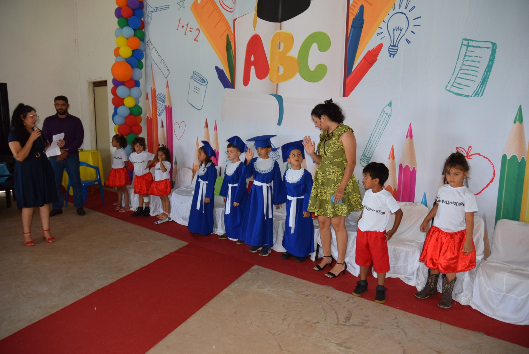 Iguatemi: Direção da Escola Municipal João Paulo I realiza formatura dos alunos do Pré-II da Educação Infantil