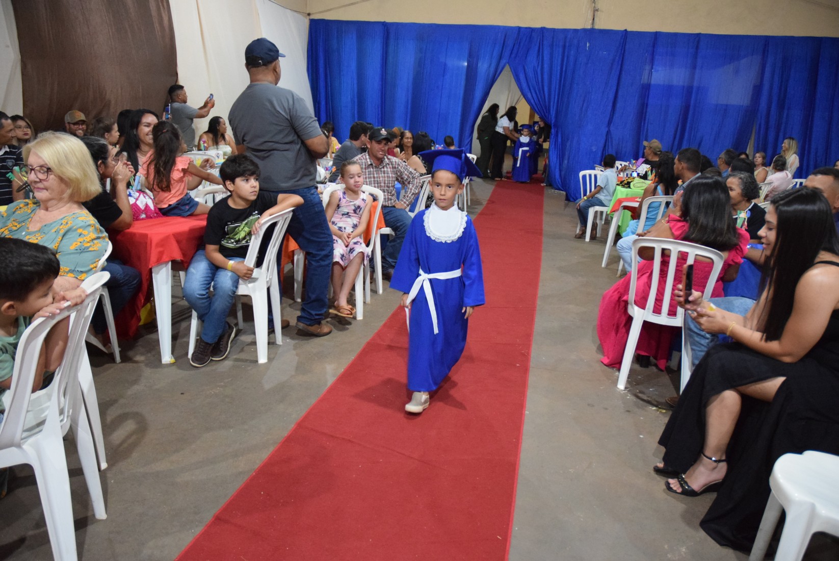 Iguatemi: Em cerimônia marcante, alunos da Educação Infantil da Escola Cemur, no Assentamento Auxiliadora, participam de formatura