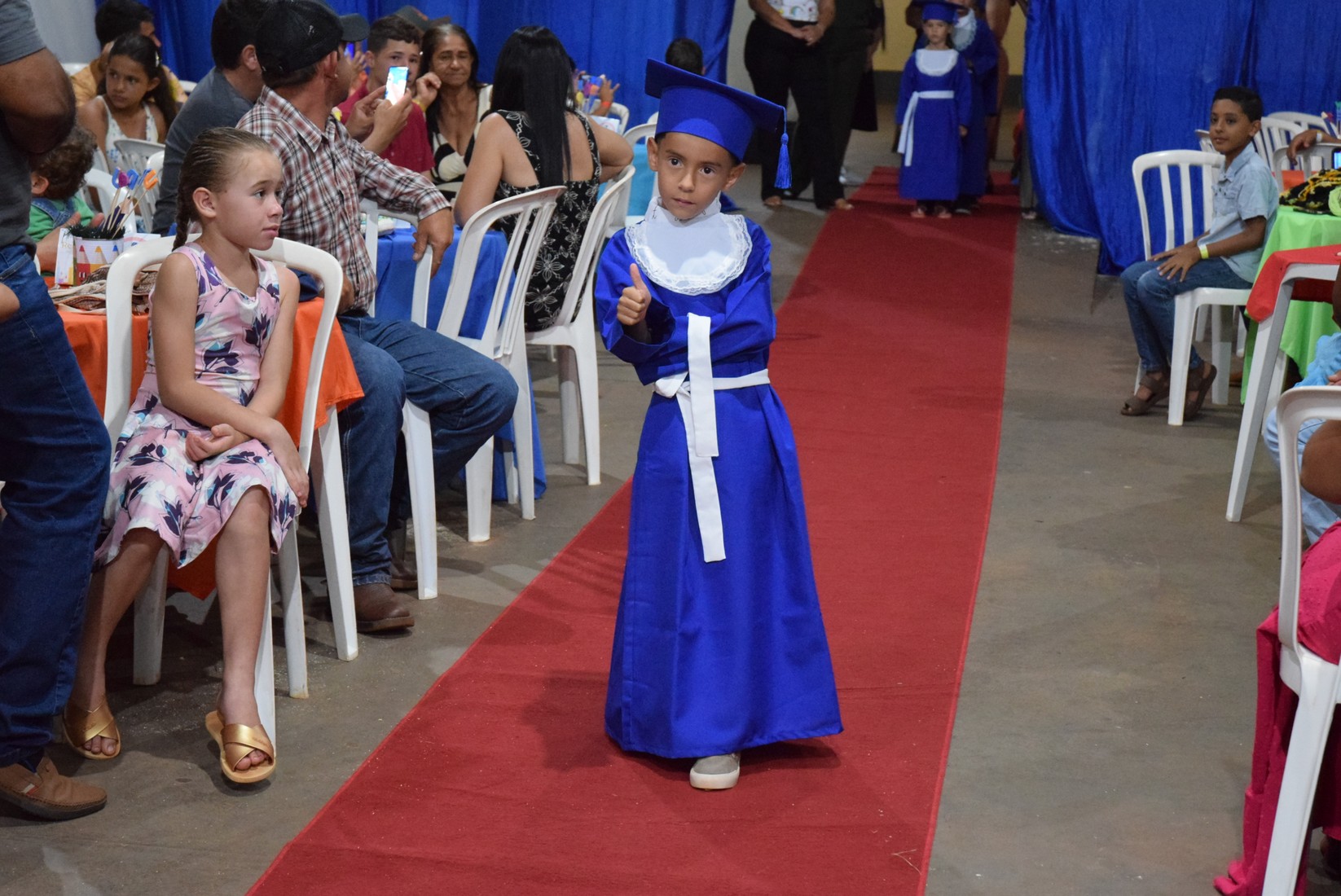 Iguatemi: Em cerimônia marcante, alunos da Educação Infantil da Escola Cemur, no Assentamento Auxiliadora, participam de formatura