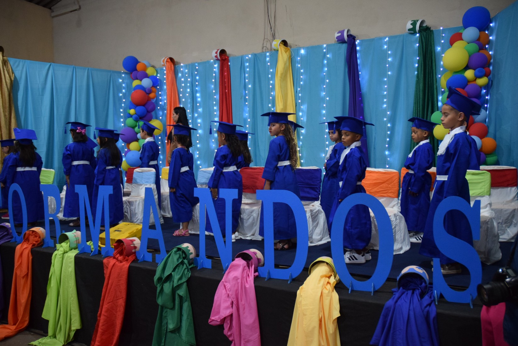 Iguatemi: Em cerimônia marcante, alunos da Educação Infantil da Escola Cemur, no Assentamento Auxiliadora, participam de formatura