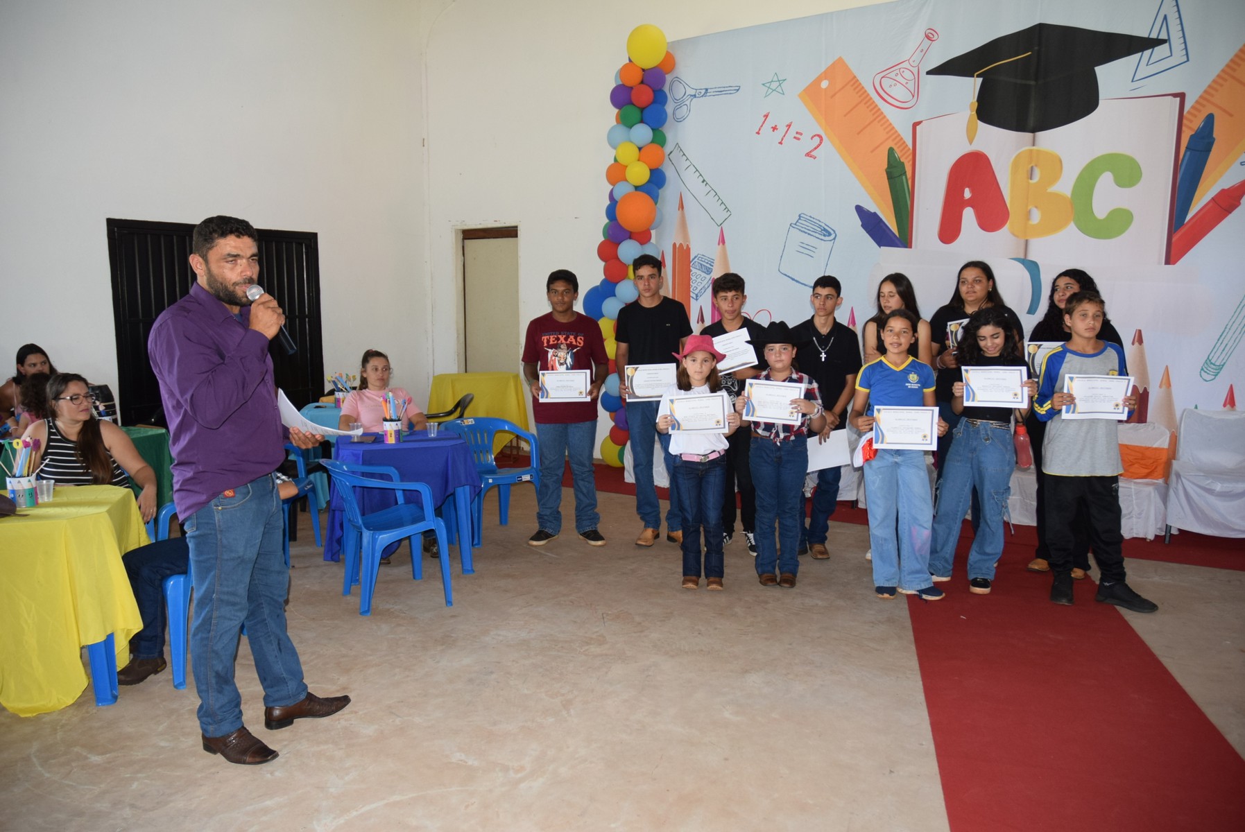 Iguatemi: Direção da Escola Municipal João Paulo I realiza formatura dos alunos do Pré-II da Educação Infantil