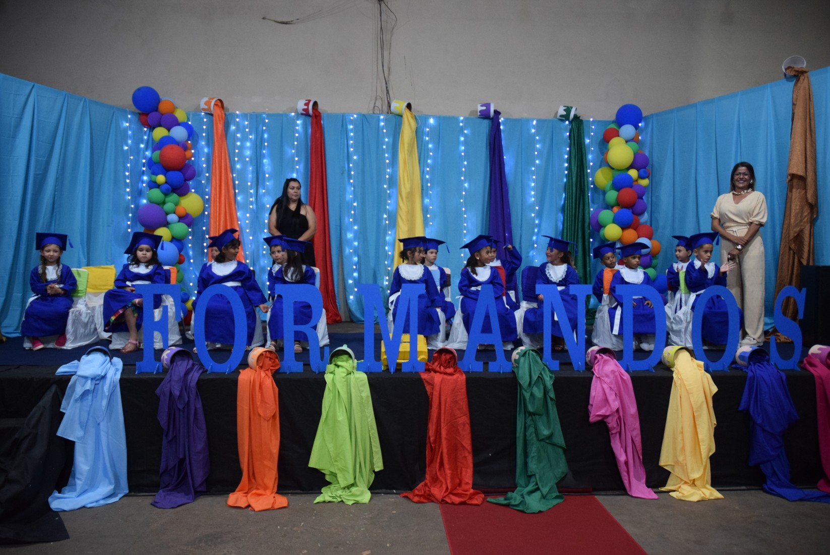 Iguatemi: Em cerimônia marcante, alunos da Educação Infantil da Escola Cemur, no Assentamento Auxiliadora, participam de formatura