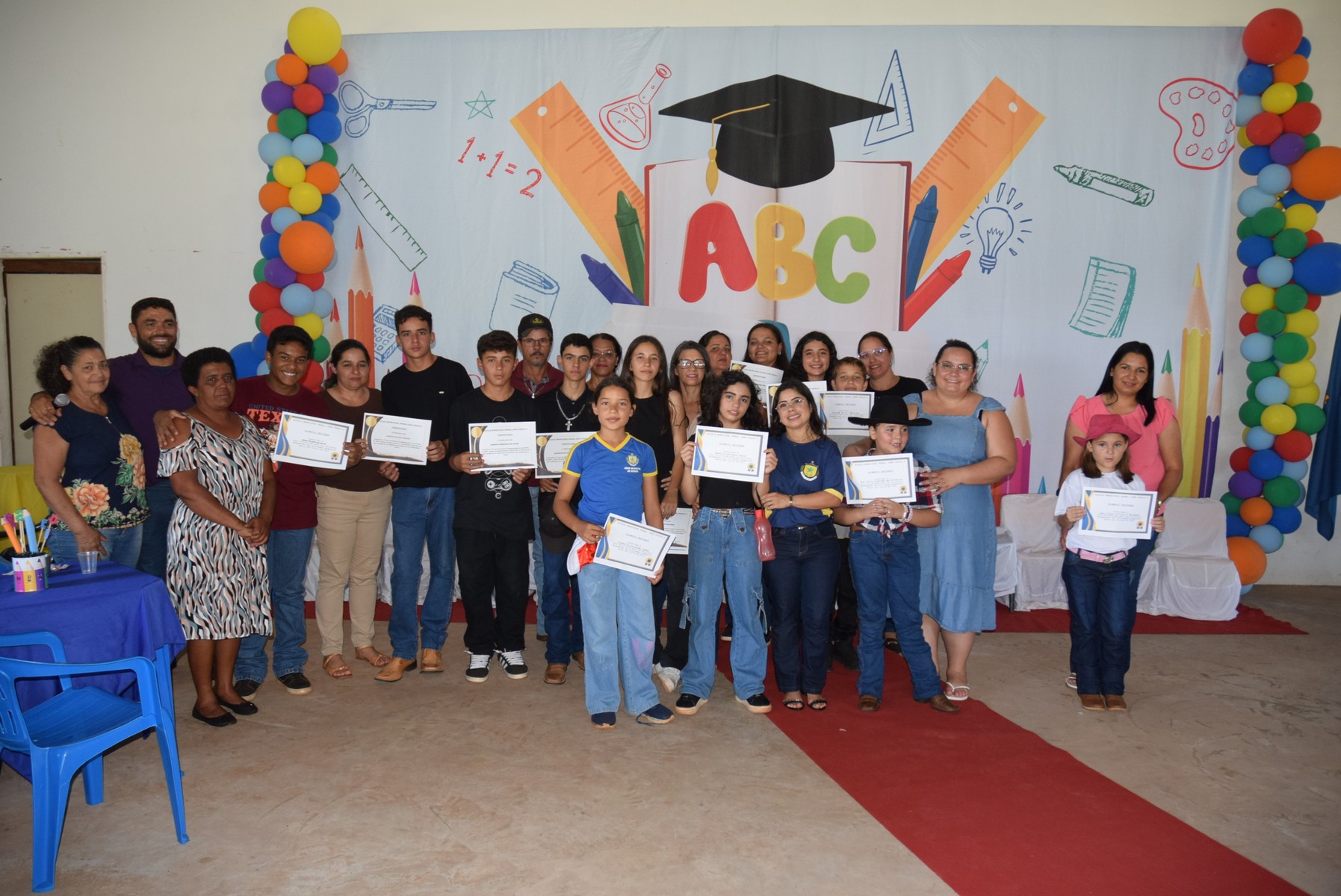 Iguatemi: Direção da Escola Municipal João Paulo I realiza formatura dos alunos do Pré-II da Educação Infantil