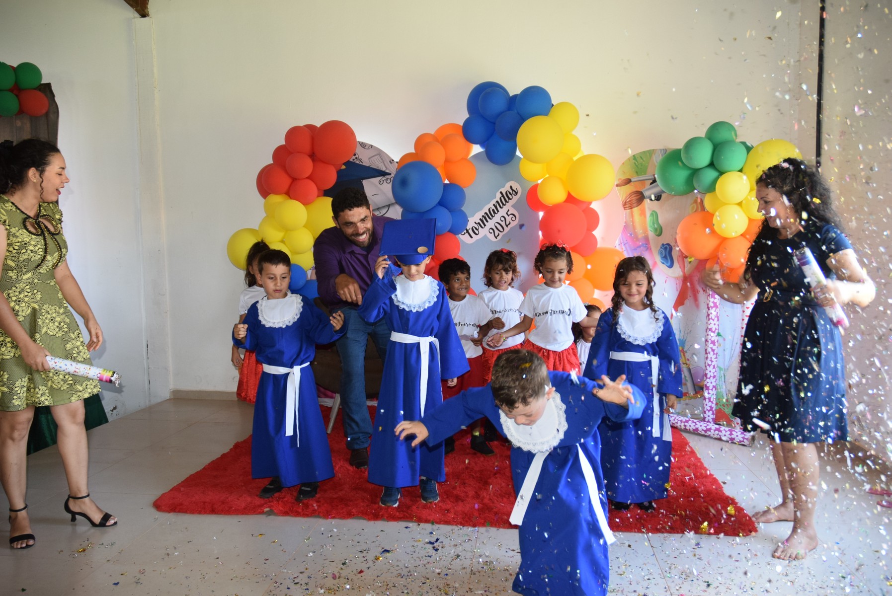 Iguatemi: Direção da Escola Municipal João Paulo I realiza formatura dos alunos do Pré-II da Educação Infantil