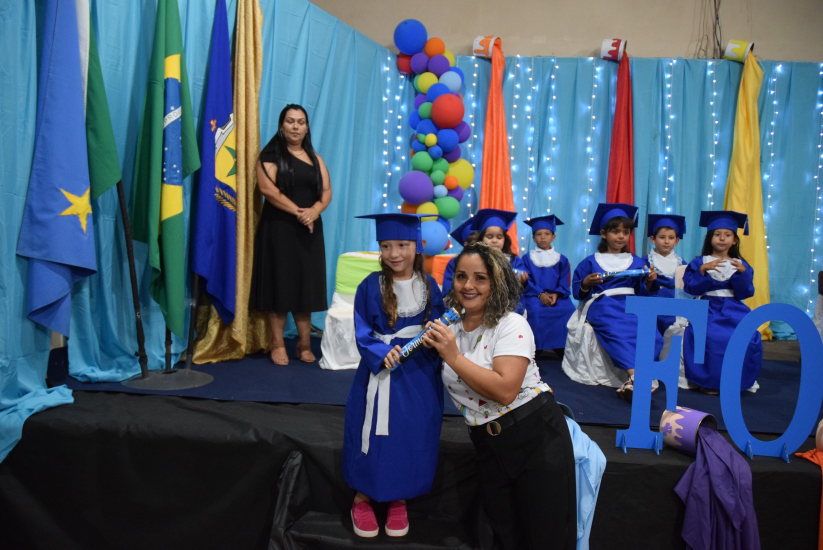 Iguatemi: Em cerimônia marcante, alunos da Educação Infantil da Escola Cemur, no Assentamento Auxiliadora, participam de formatura