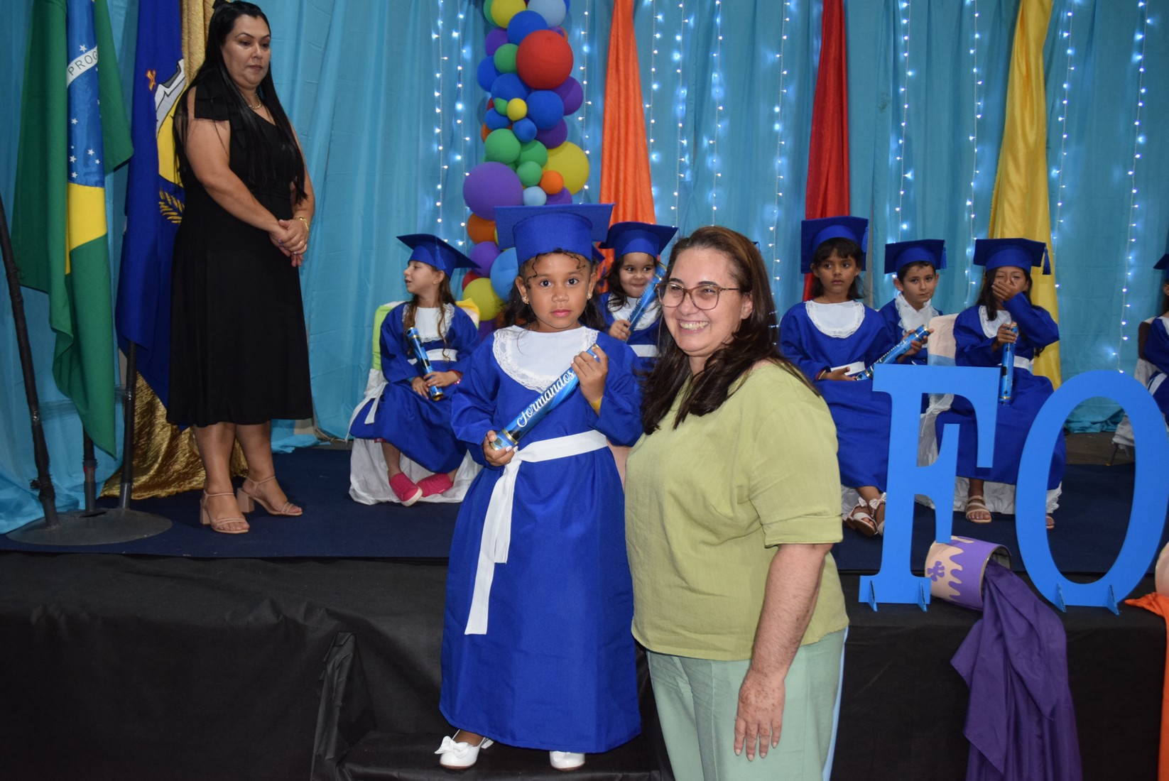 Iguatemi: Em cerimônia marcante, alunos da Educação Infantil da Escola Cemur, no Assentamento Auxiliadora, participam de formatura