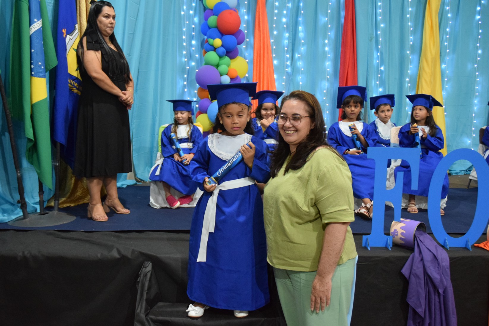 Iguatemi: Em cerimônia marcante, alunos da Educação Infantil da Escola Cemur, no Assentamento Auxiliadora, participam de formatura