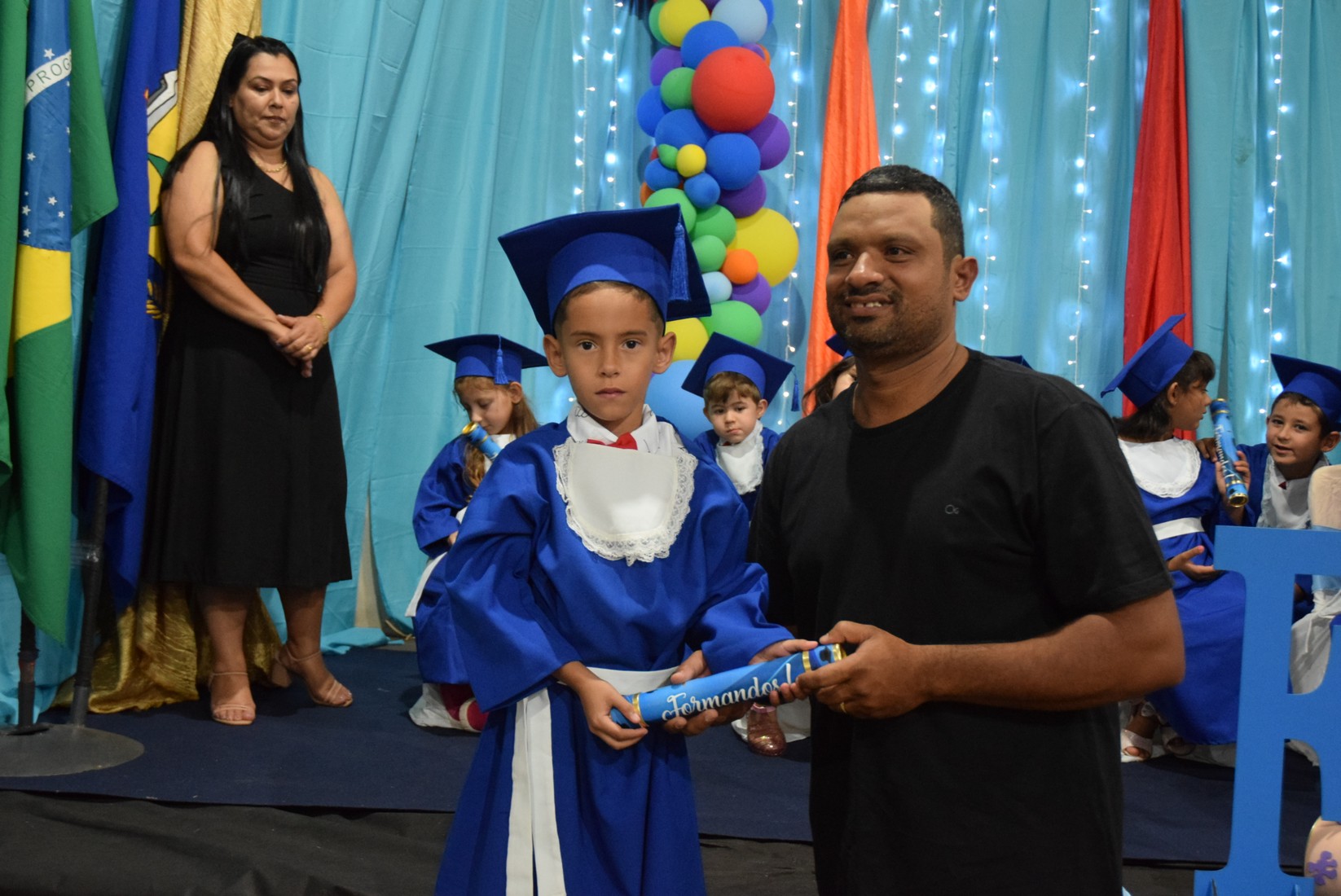 Iguatemi: Em cerimônia marcante, alunos da Educação Infantil da Escola Cemur, no Assentamento Auxiliadora, participam de formatura