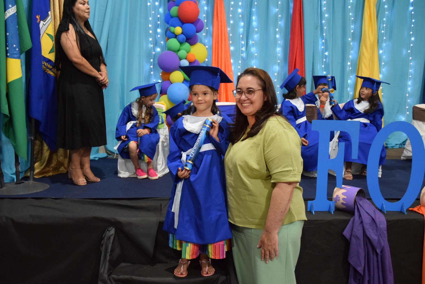 Iguatemi: Em cerimônia marcante, alunos da Educação Infantil da Escola Cemur, no Assentamento Auxiliadora, participam de formatura