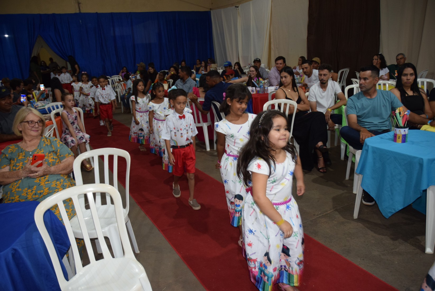 Iguatemi: Em cerimônia marcante, alunos da Educação Infantil da Escola Cemur, no Assentamento Auxiliadora, participam de formatura