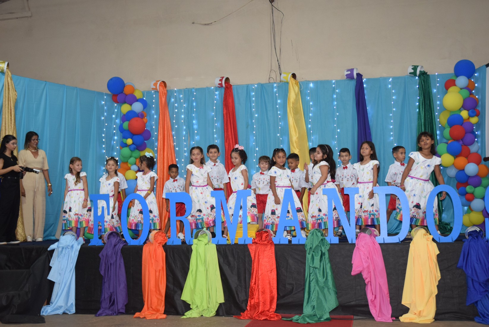 Iguatemi: Em cerimônia marcante, alunos da Educação Infantil da Escola Cemur, no Assentamento Auxiliadora, participam de formatura