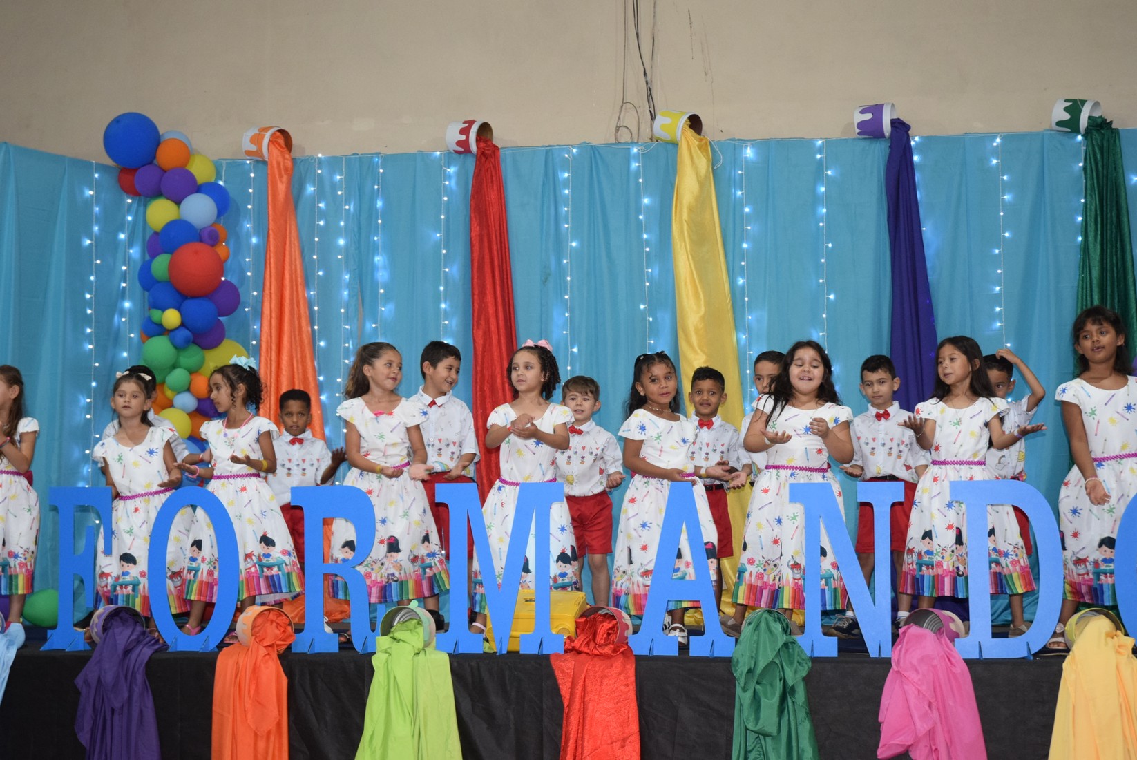 Iguatemi: Em cerimônia marcante, alunos da Educação Infantil da Escola Cemur, no Assentamento Auxiliadora, participam de formatura