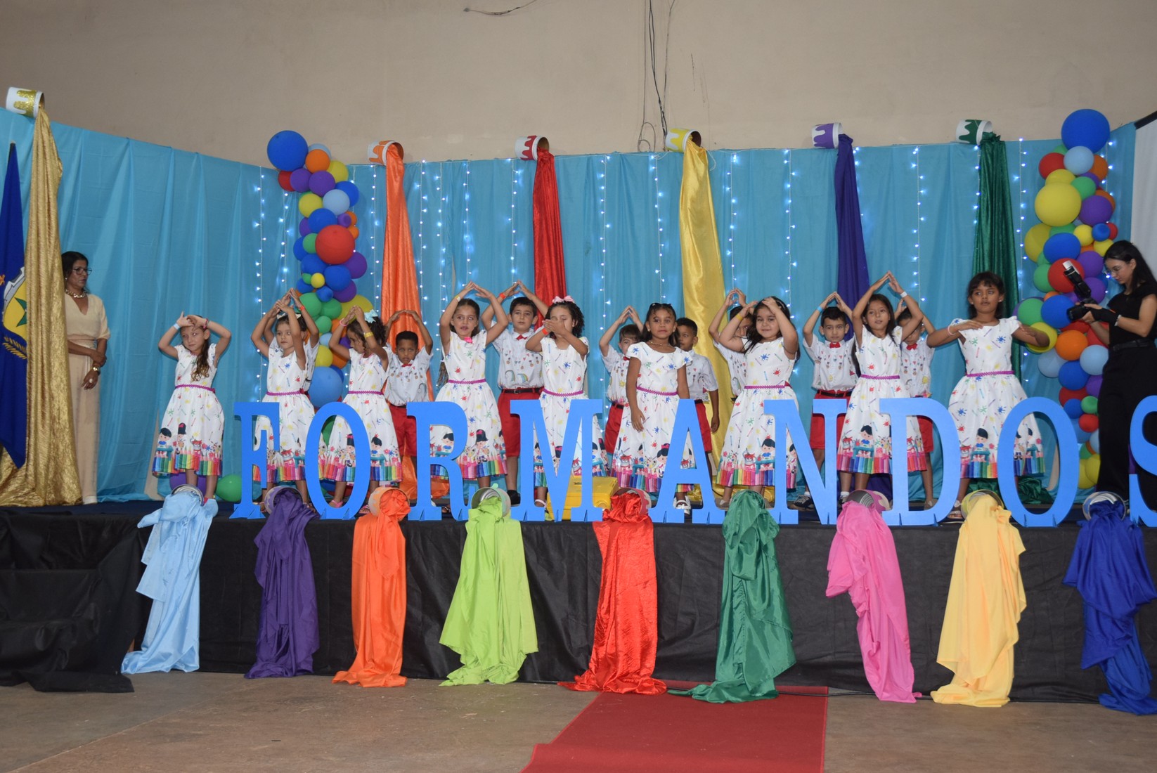 Iguatemi: Em cerimônia marcante, alunos da Educação Infantil da Escola Cemur, no Assentamento Auxiliadora, participam de formatura