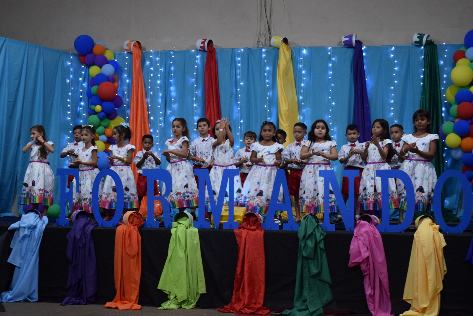 Iguatemi: Em cerimônia marcante, alunos da Educação Infantil da Escola Cemur, no Assentamento Auxiliadora, participam de formatura