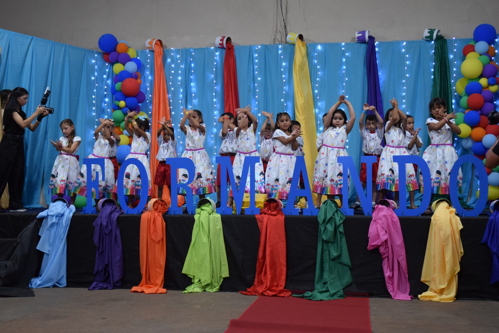 Iguatemi: Em cerimônia marcante, alunos da Educação Infantil da Escola Cemur, no Assentamento Auxiliadora, participam de formatura