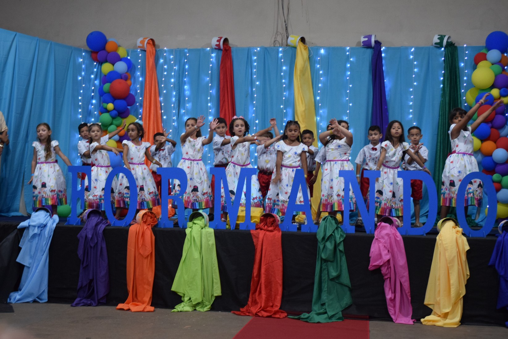 Iguatemi: Em cerimônia marcante, alunos da Educação Infantil da Escola Cemur, no Assentamento Auxiliadora, participam de formatura