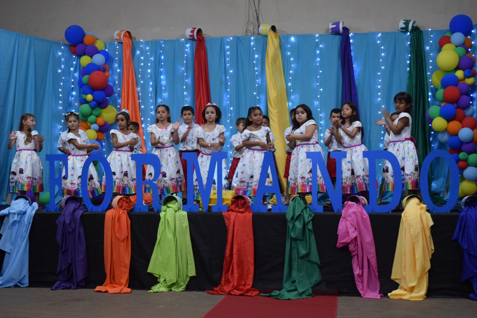 Iguatemi: Em cerimônia marcante, alunos da Educação Infantil da Escola Cemur, no Assentamento Auxiliadora, participam de formatura