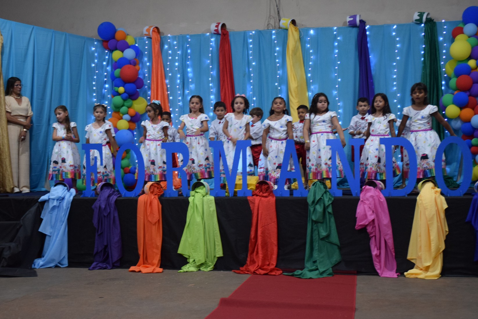 Iguatemi: Em cerimônia marcante, alunos da Educação Infantil da Escola Cemur, no Assentamento Auxiliadora, participam de formatura