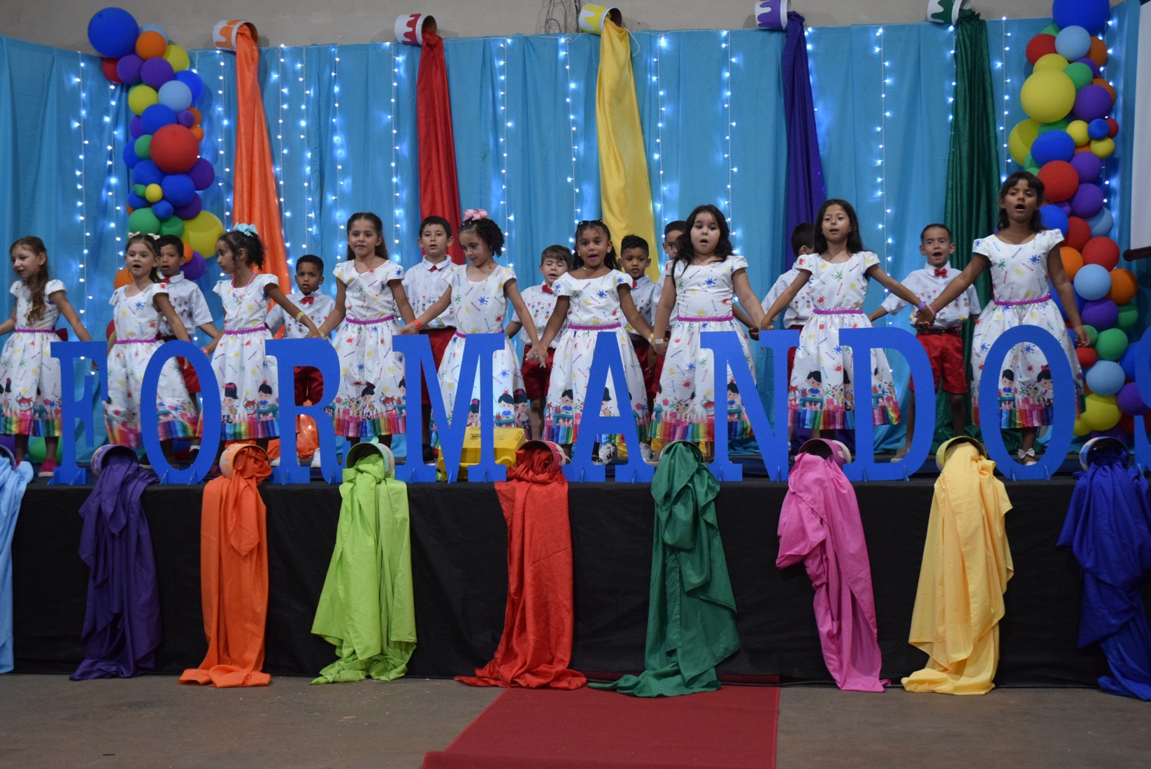 Iguatemi: Em cerimônia marcante, alunos da Educação Infantil da Escola Cemur, no Assentamento Auxiliadora, participam de formatura