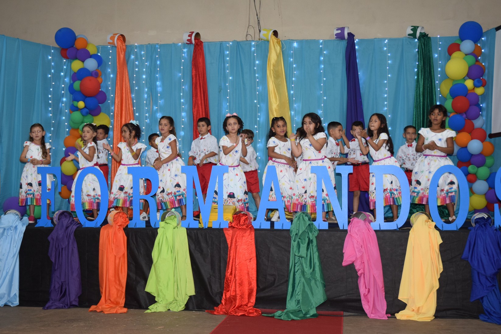 Iguatemi: Em cerimônia marcante, alunos da Educação Infantil da Escola Cemur, no Assentamento Auxiliadora, participam de formatura