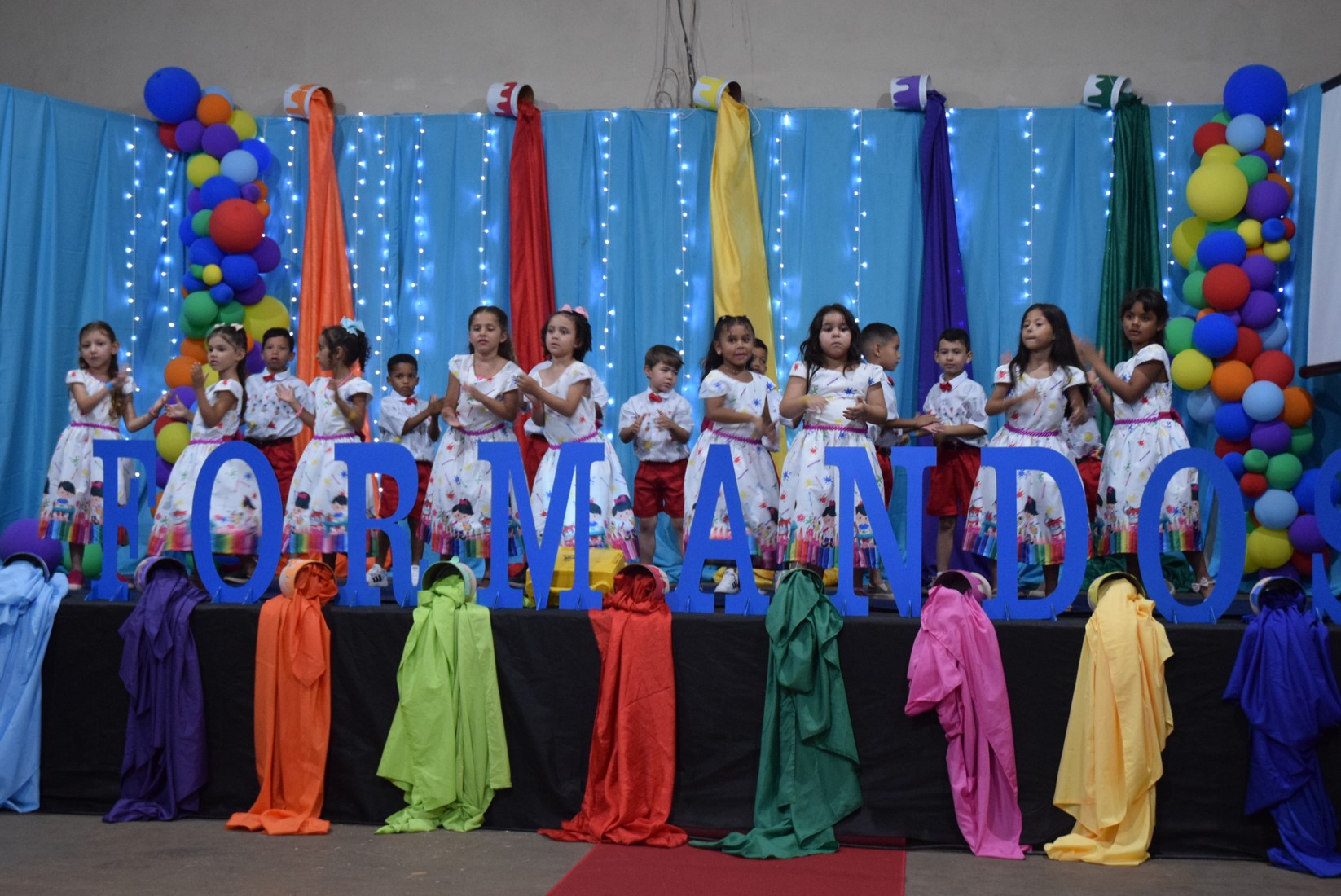 Iguatemi: Em cerimônia marcante, alunos da Educação Infantil da Escola Cemur, no Assentamento Auxiliadora, participam de formatura