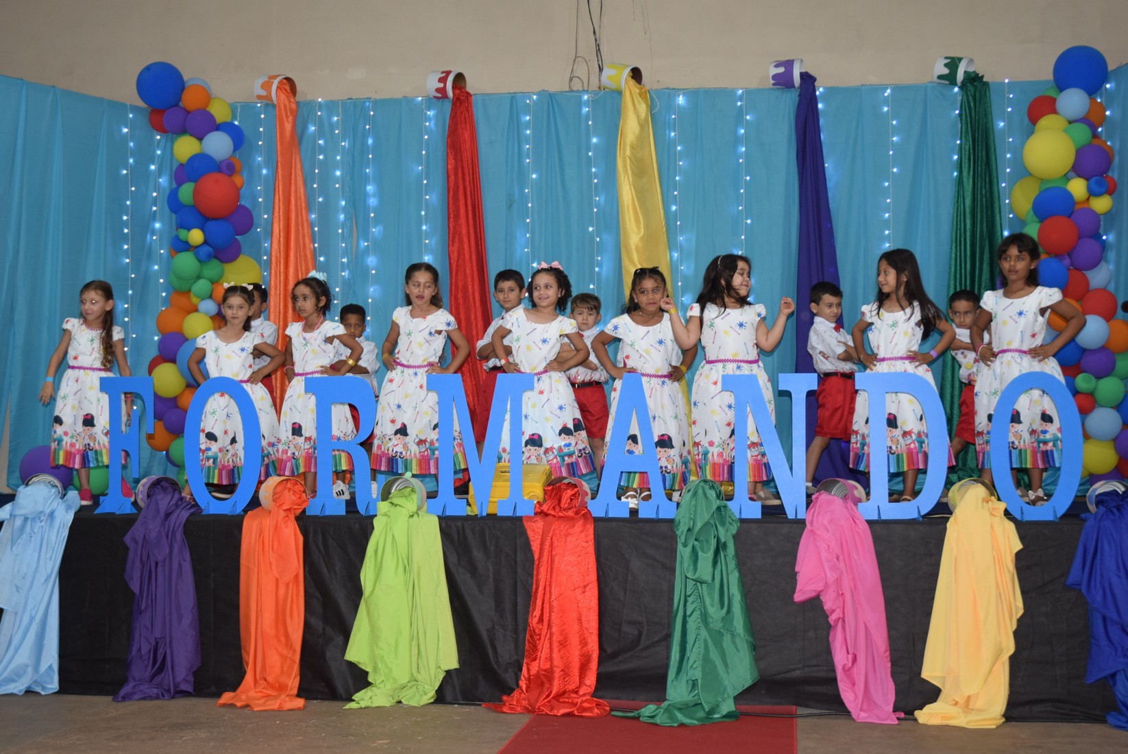 Iguatemi: Em cerimônia marcante, alunos da Educação Infantil da Escola Cemur, no Assentamento Auxiliadora, participam de formatura