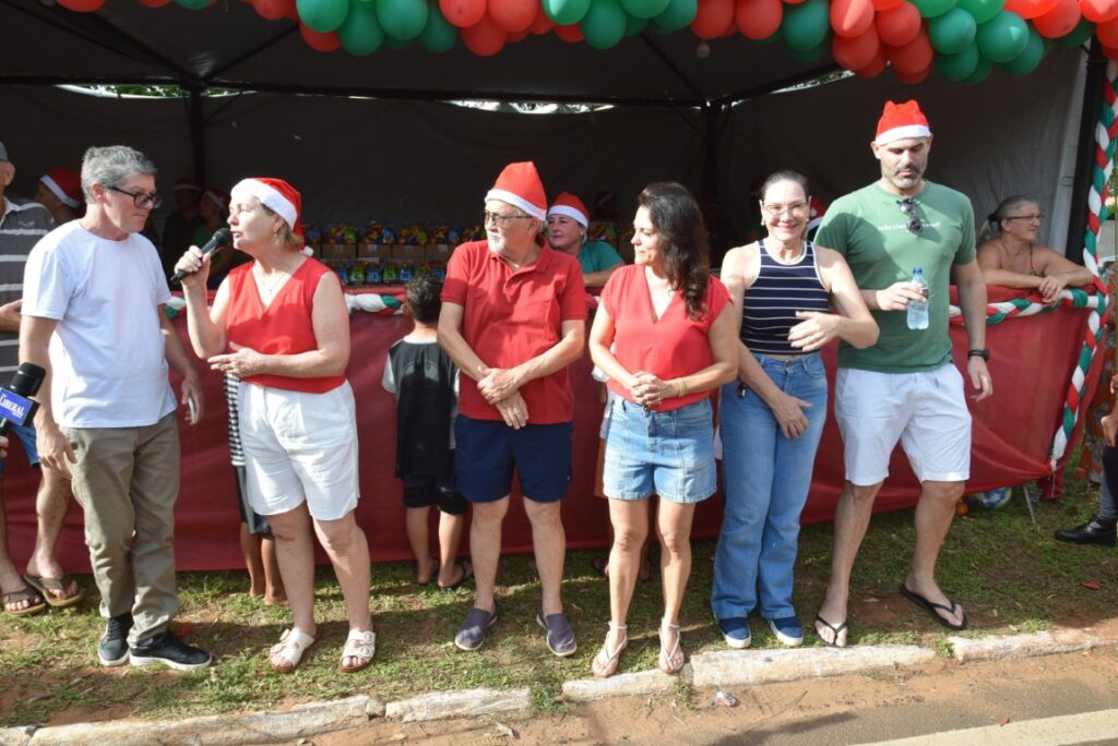 4 mil brinquedos distribuídos levam alegria às crianças iguatemienses na 5ª edição do Natal Feliz