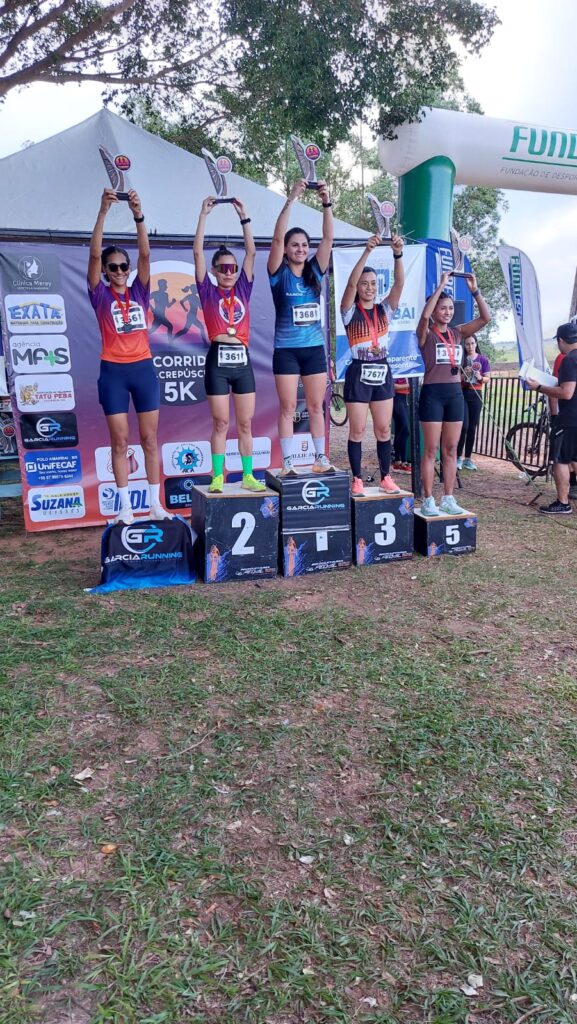 Run Sapucaia conquista oito pódios na 1ª Corrida Rota Crepúsculo em Amambai