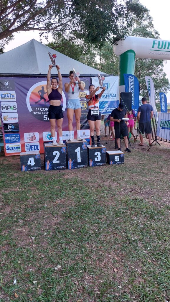 Run Sapucaia conquista oito pódios na 1ª Corrida Rota Crepúsculo em Amambai