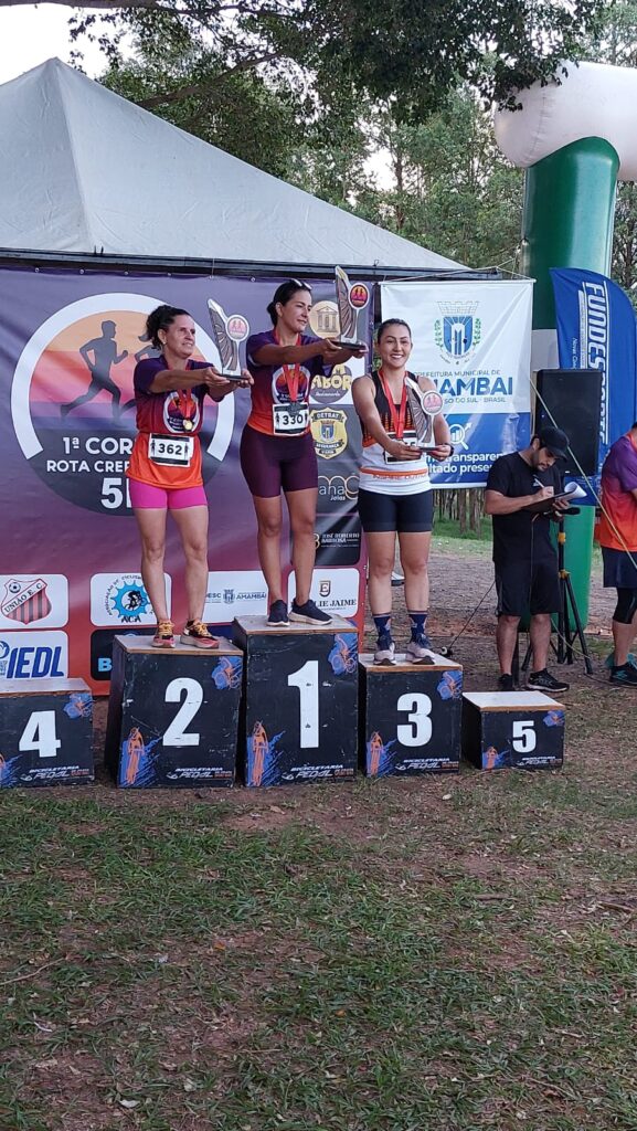 Run Sapucaia conquista oito pódios na 1ª Corrida Rota Crepúsculo em Amambai