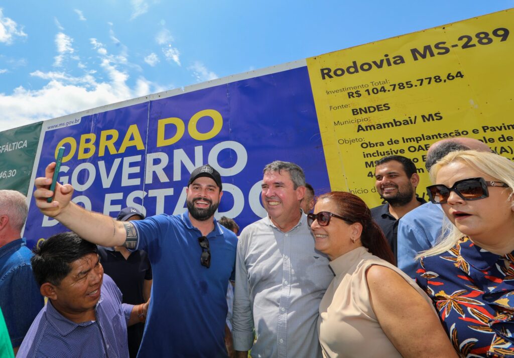 Em Juti e Amambai, Governo de MS lança obra da MS-289 e entrega obras de educação e infrastrutura Em Juti e Amambai, Governo de MS lança obra da MS-289 e entrega obras de educação e infrastrutura