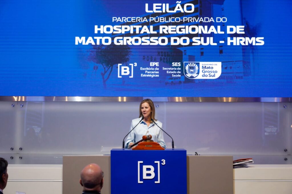 Proposta de R$ 15,9 milhões e com deságio de 22% vence leilão da PPP do Hospital Regional de Mato Grosso do Sul Proposta de R$ 15,9 milhões e com deságio de 22% vence leilão da PPP do Hospital Regional de Mato Grosso do Sul