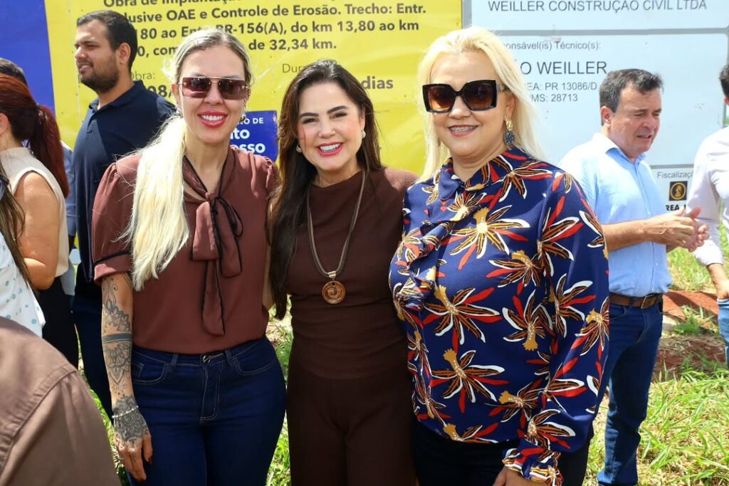 Mara Caseiro e Eduardo Riedel assinam autorização para pavimentação da MS-289, entre Amambai e Juti