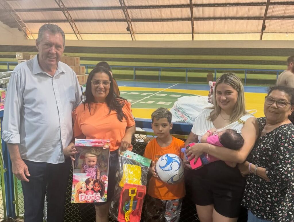 Concluídas as entregas de brinquedos em Paranhos