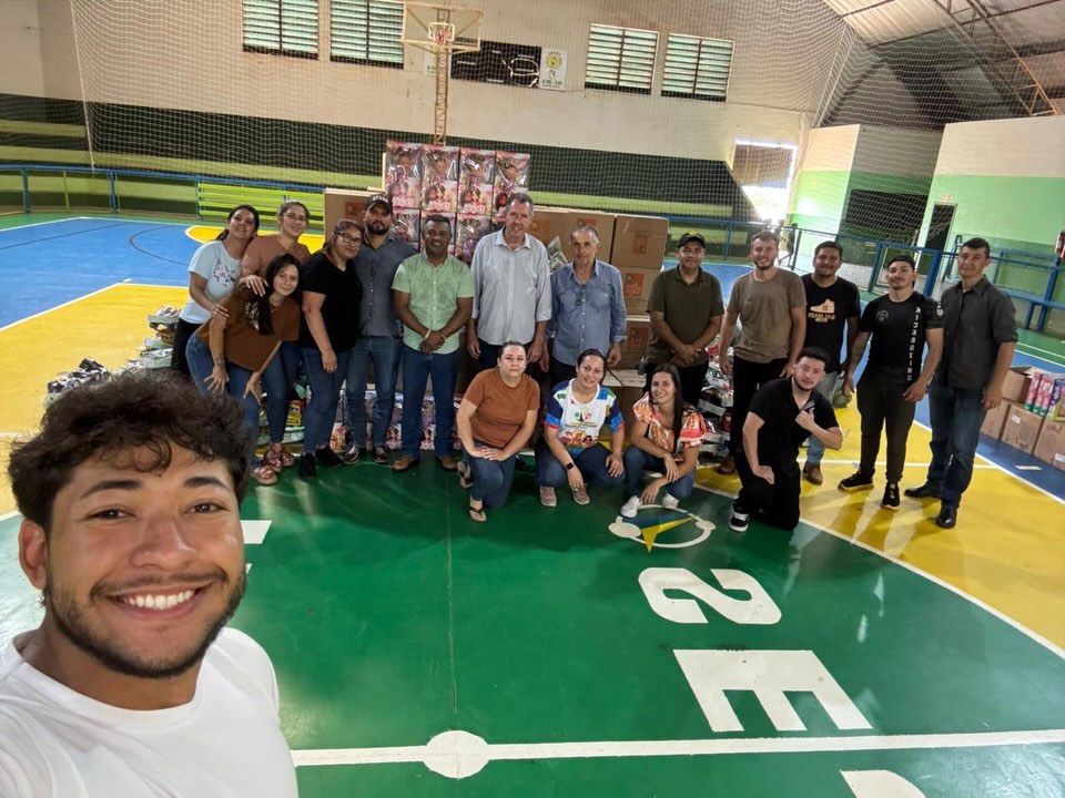 Concluídas as entregas de brinquedos em Paranhos