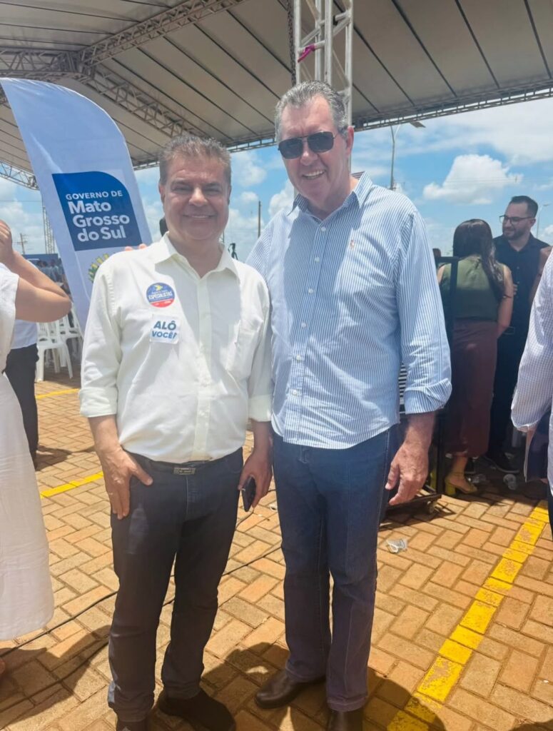 Prefeito e secretárias de Paranhos acompanham inauguração do Hospital Regional de Dourados