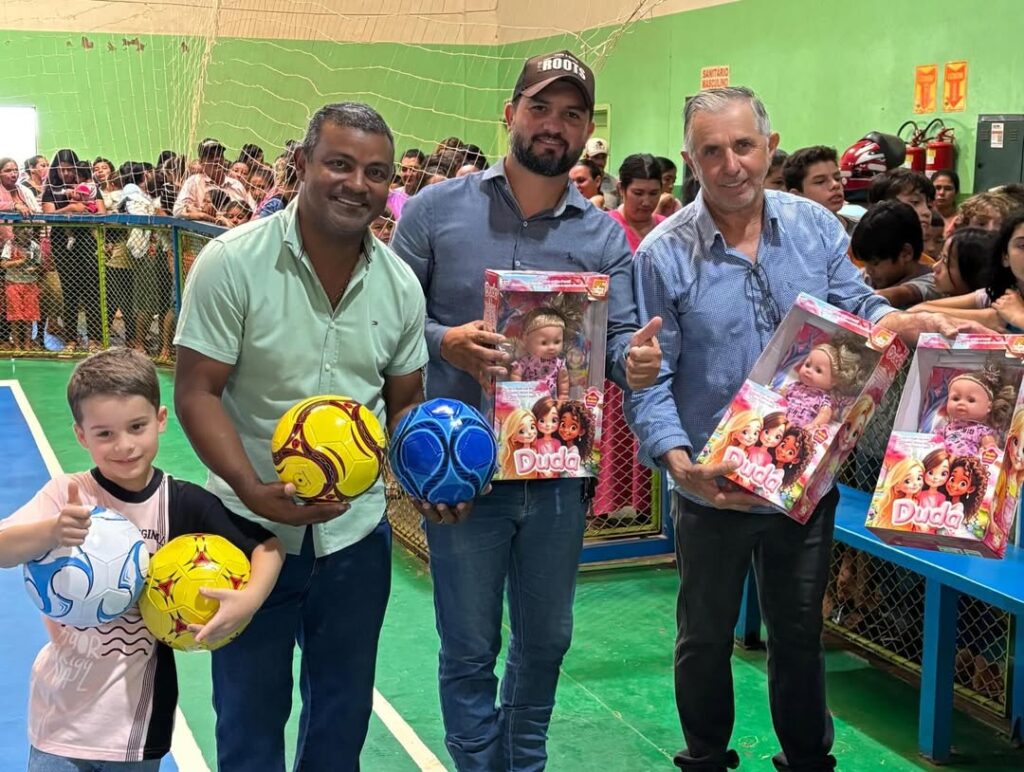 Concluídas as entregas de brinquedos em Paranhos